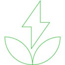 Volta Energy - Rebus en iconen V2_Volta Energy - Iconen Groene mobiele energie GREEN
